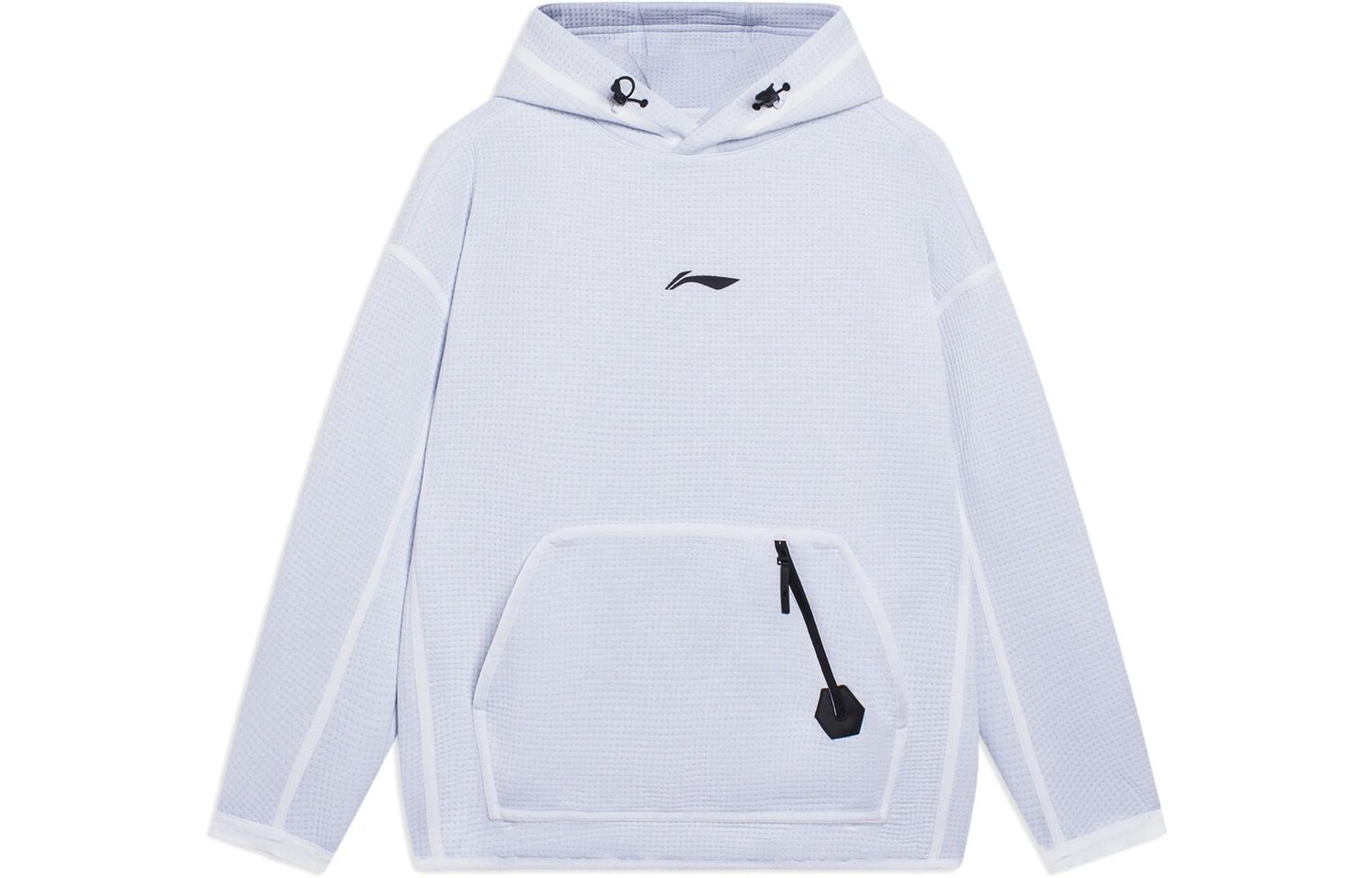 Спортивная баскетбольная коллекция толстовка мужская белая Lining, белый 
Спортивная баскетбольная коллекция толстовка мужская белая Lining, белый