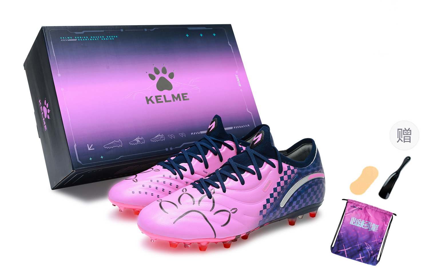 KELME Мастер 2.0 МГ Мультиграунд Амортизирующие Противоскользящие Дышащие Футбольные Ботинки Унисекс Тёмно-синий Неоново-розовый - Тёмно-синий Неоново-розовый (Подарок Включён)
KELME Мастер 2.0 МГ Мультиграунд Амортизирующие Противоскользящие Дышащие Футбольные Ботинки Унисекс Тёмно-синий Неоново-розовый - Тёмно-синий Неоново-розовый (Подарок Включён)