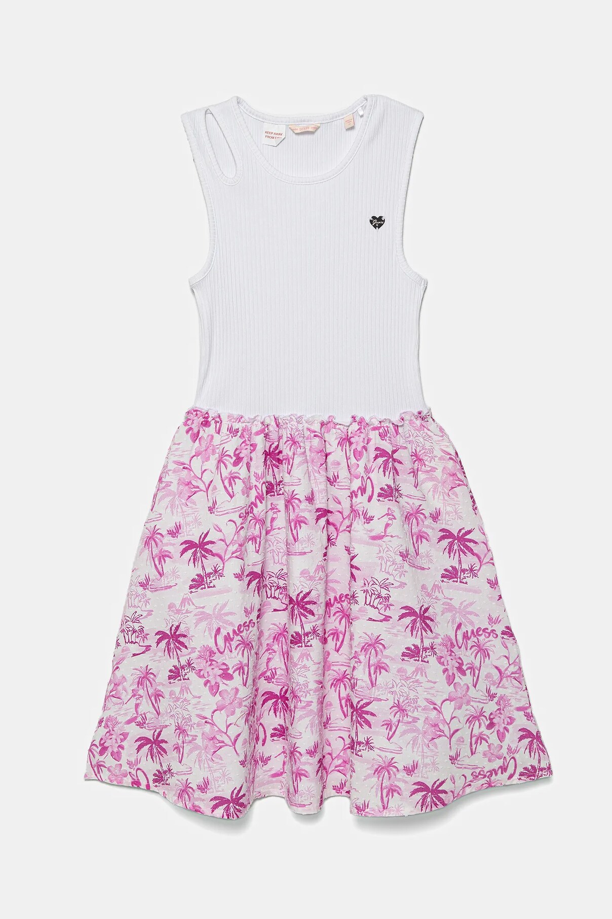 Хлопковое платье для детей Guess, розовый
Хлопковое платье для детей Guess, розовый