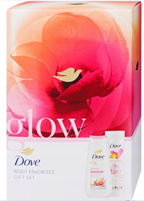 DOVE GLOW SMALL Косметический набор для женщин гель + бальзам
DOVE GLOW SMALL Косметический набор для женщин гель + бальзам
