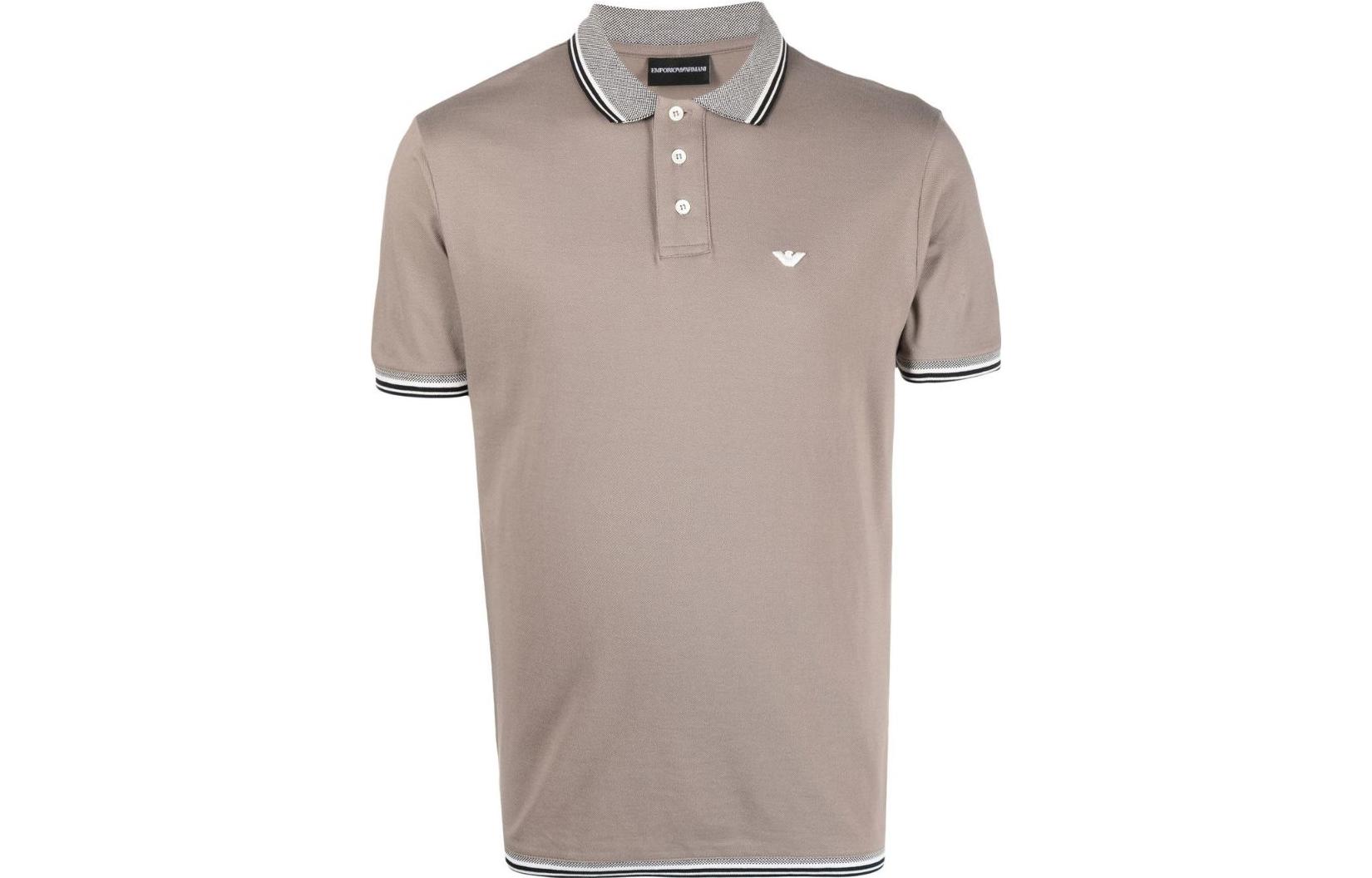 Футболка поло мужская коричневая EMPORIO ARMANI
Футболка поло мужская коричневая EMPORIO ARMANI