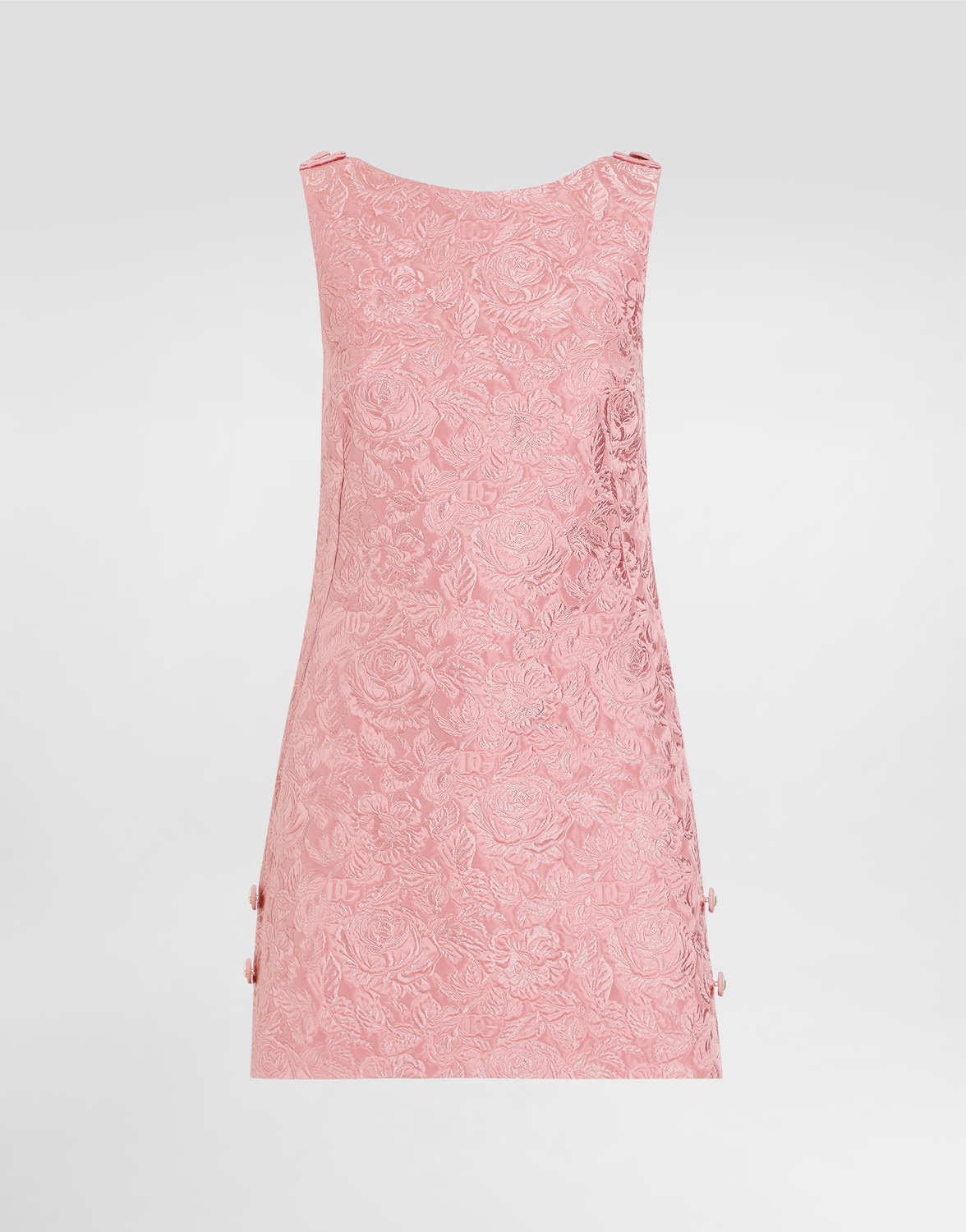 Короткое стеганое платье-саквояж из жаккарда с цветочным узором DOLCE & GABBANA, розовый
Короткое стеганое платье-саквояж из жаккарда с цветочным узором DOLCE & GABBANA, розовый