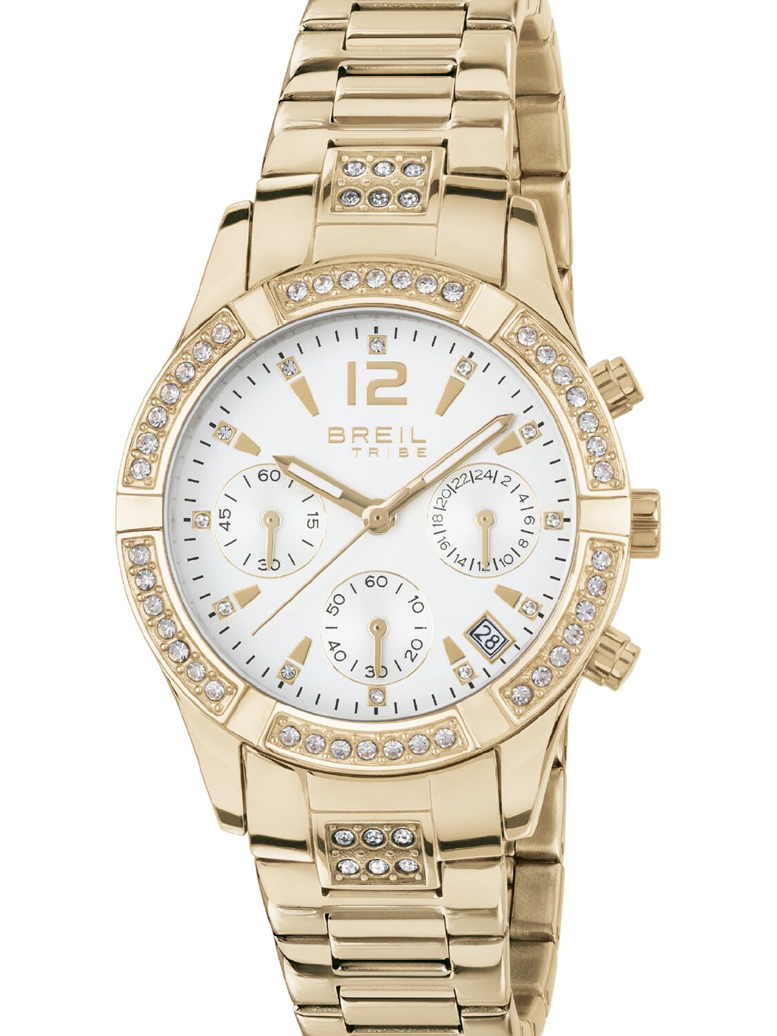 Breil Золотые аналоговые часы 'C'est Chic'
Breil Золотые аналоговые часы 'C'est Chic'