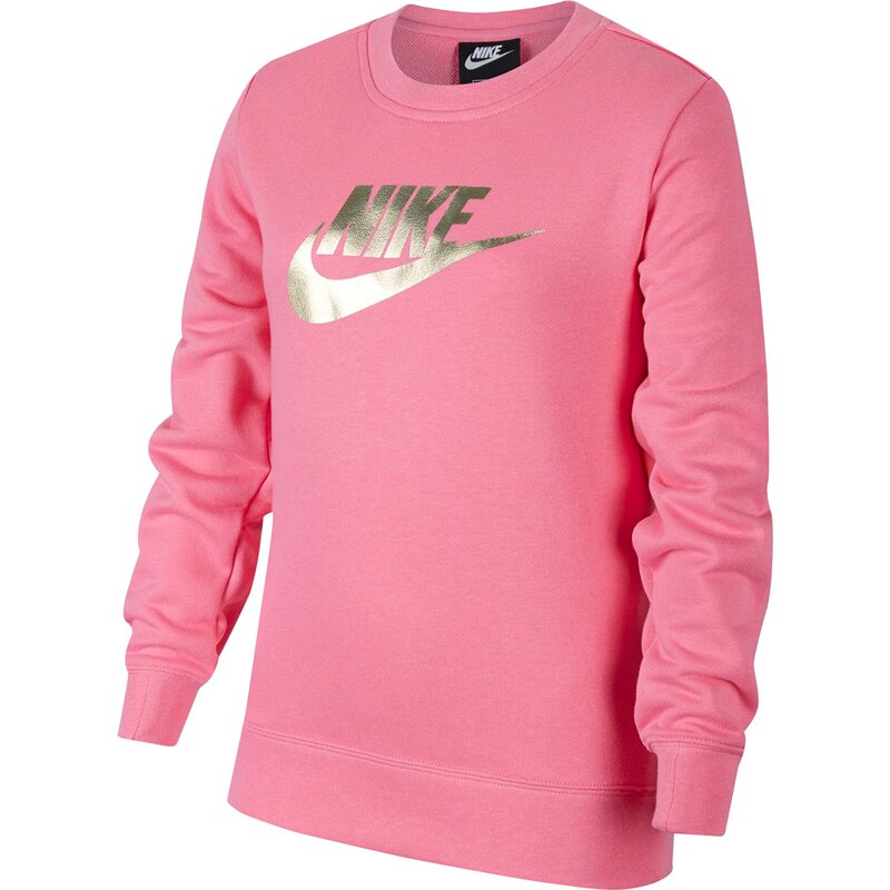 Sweatshirt g nsw shine ft crew q5 Nike, цвет pinksicle
Sweatshirt g nsw shine ft crew q5 Nike, цвет pinksicle