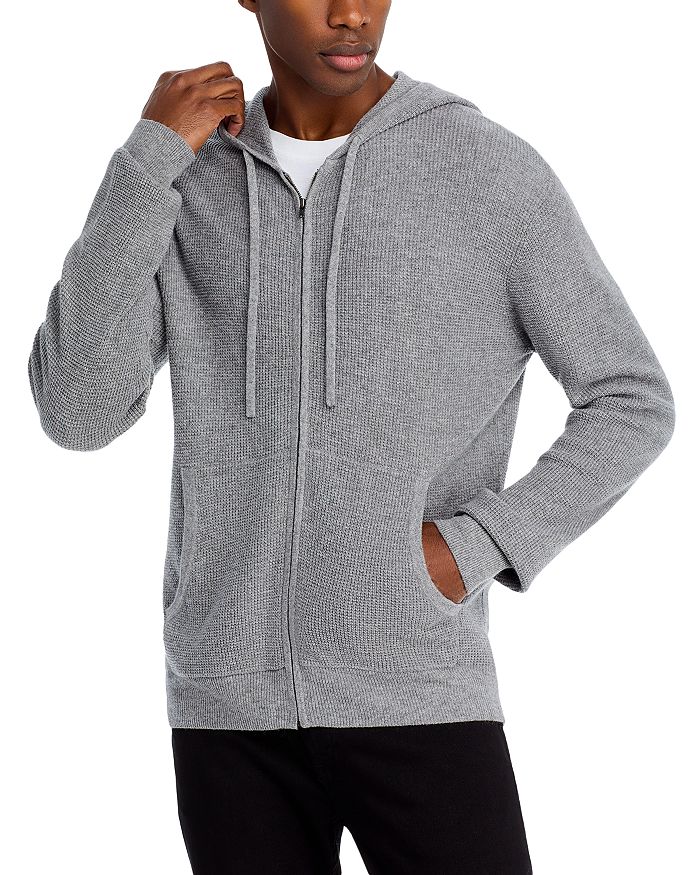 Вязаный свитер с капюшоном, стандартного кроя ATM Anthony Thomas Melillo, серый
Вязаный свитер с капюшоном, стандартного кроя ATM Anthony Thomas Melillo, серый