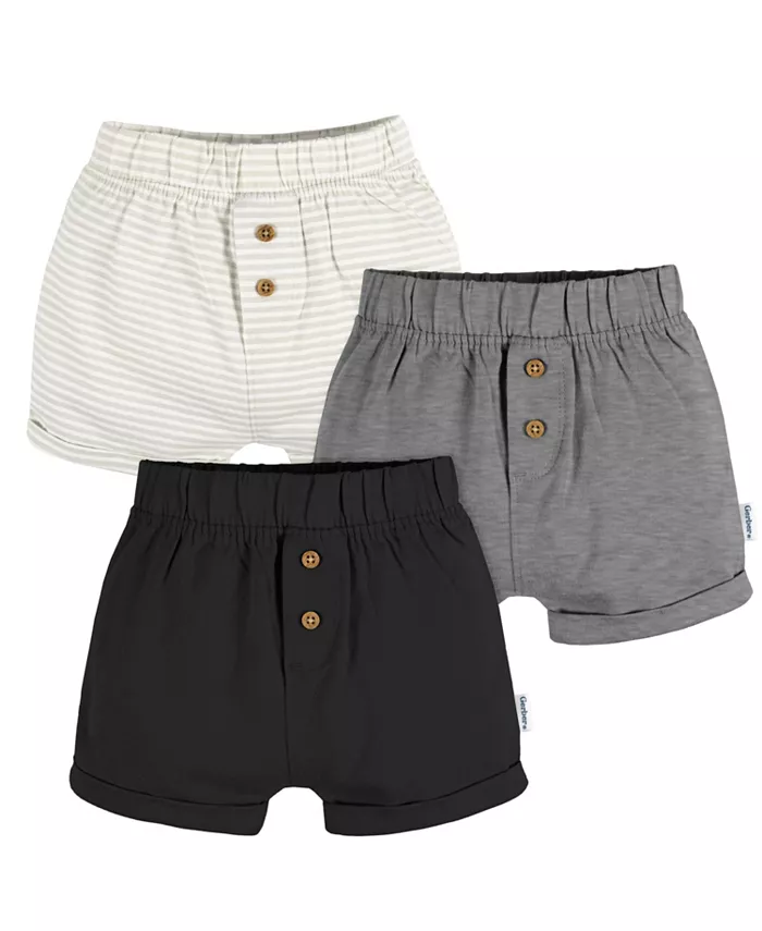 Детские вязаные шорты, 3 шт Gerber, черный
Детские вязаные шорты, 3 шт Gerber, черный