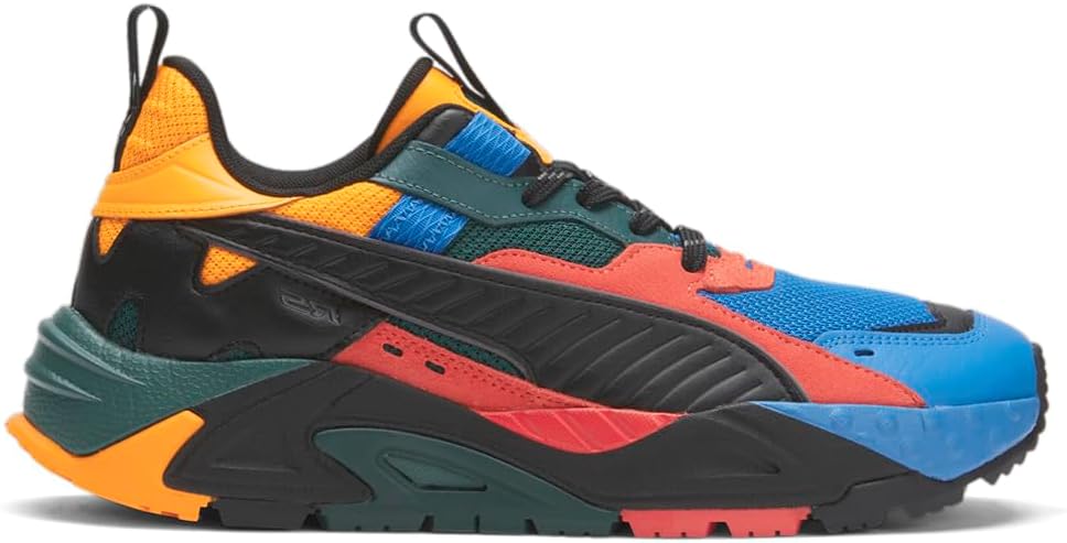 Мужские кроссовки PUMA RS-Track с цветной шнуровкой, повседневные - черные
Мужские кроссовки PUMA RS-Track с цветной шнуровкой, повседневные - черные