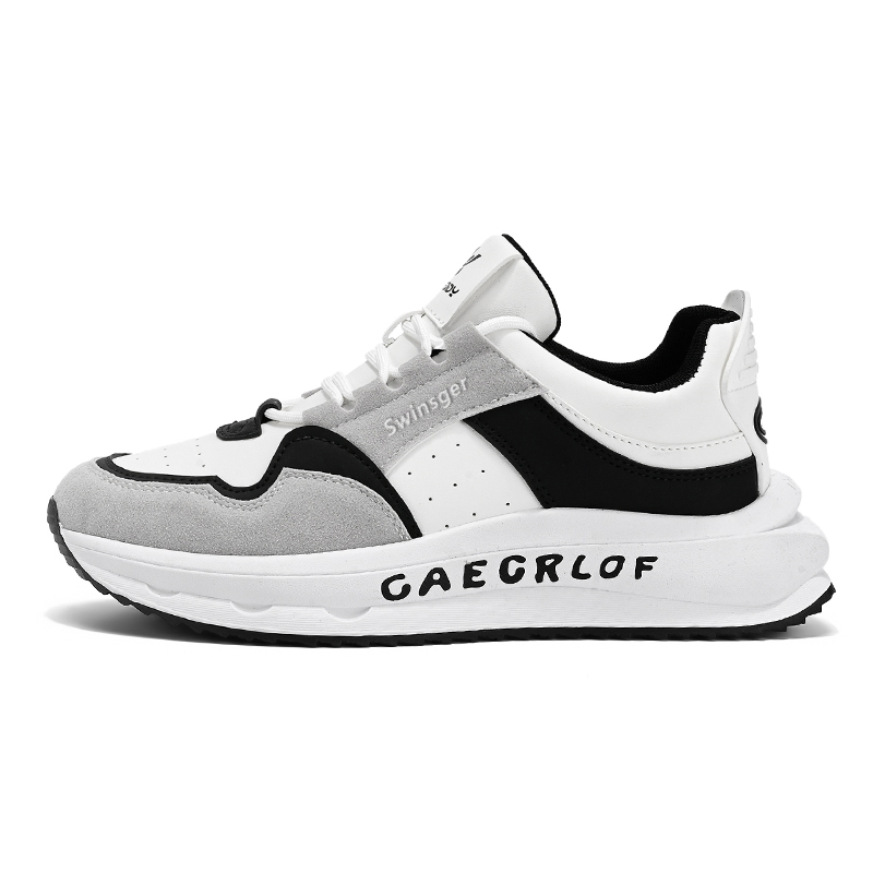 Swinsger Стойкие к истиранию легкие низкие массивные кроссовки для мужчин с эффектом увеличения роста белый черный, цвет White Black
Swinsger Стойкие к истиранию легкие низкие массивные кроссовки для мужчин с эффектом увеличения роста белый черный, цвет White Black