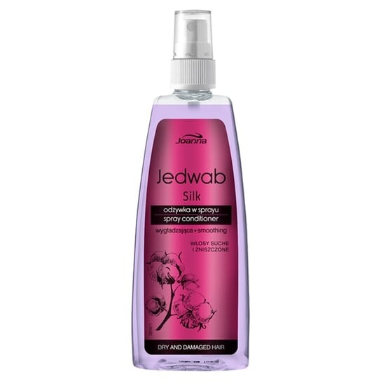 Спрей-кондиционер, облегчающий расчесывание, 150 мл Joanna, Silk Silk
Спрей-кондиционер, облегчающий расчесывание, 150 мл Joanna, Silk Silk