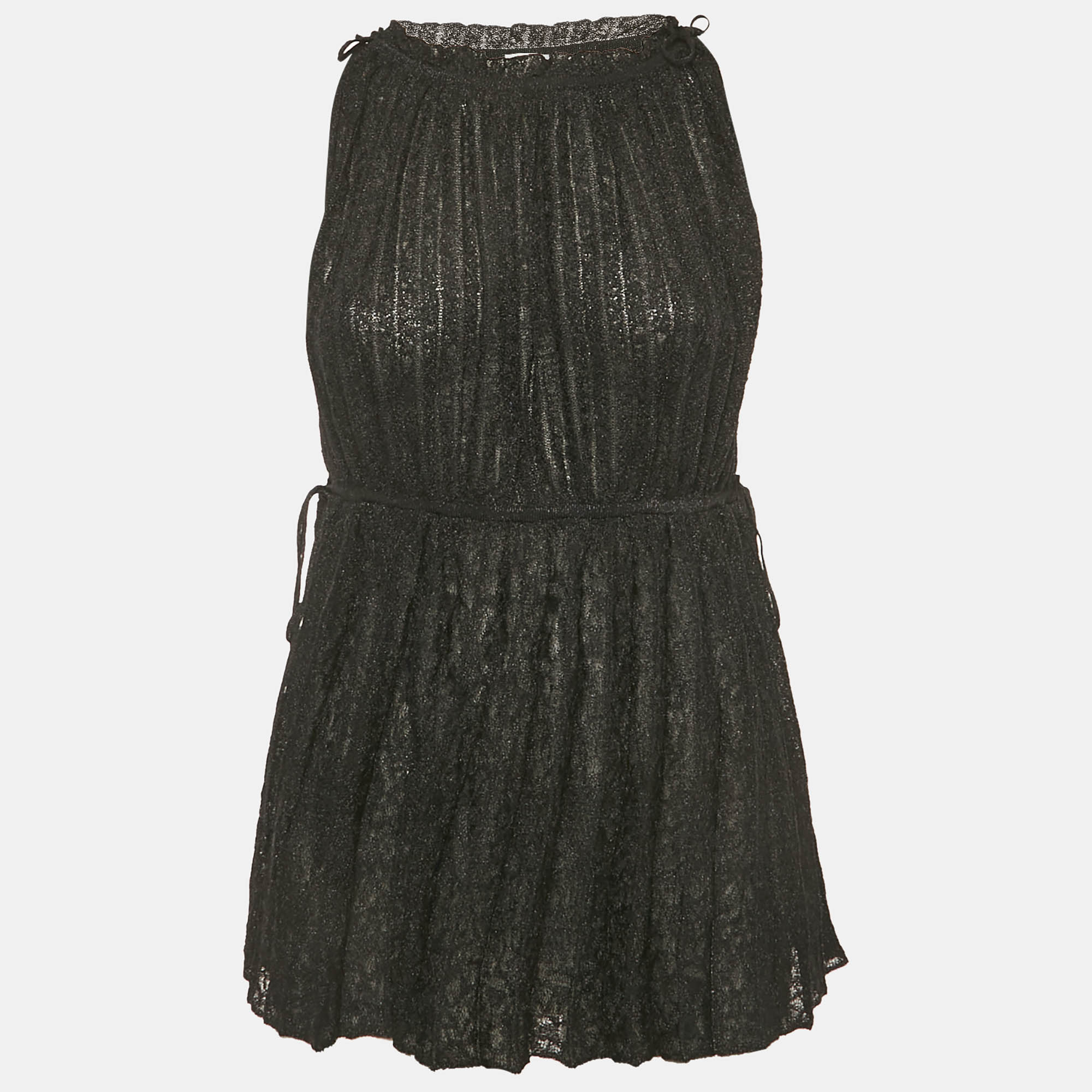 M Missoni Туника без рукавов Missoni черного цвета из люрекса
M Missoni Туника без рукавов Missoni черного цвета из люрекса