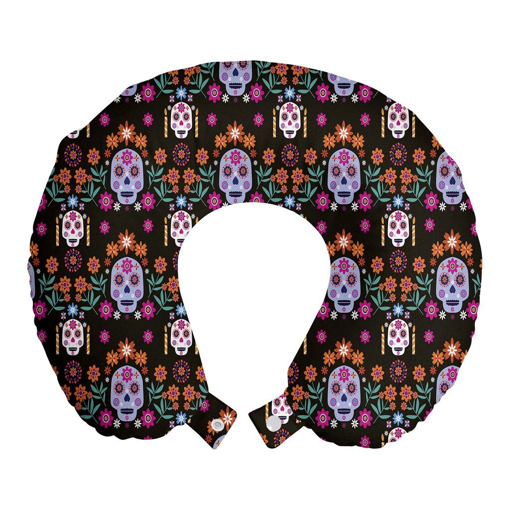 ABAKUHAUS Dia De Los Muertos Подушка для путешествий Подушка для шеи Подушка с черепом из пенопласта Дорожные товары для самолета и автомобиля 30 x 30 см, разноцветные
ABAKUHAUS Dia De Los Muertos Подушка для путешествий Подушка для шеи Подушка с черепом из пенопласта Дорожные товары для самолета и автомобиля 30 x 30 см, разноцветные