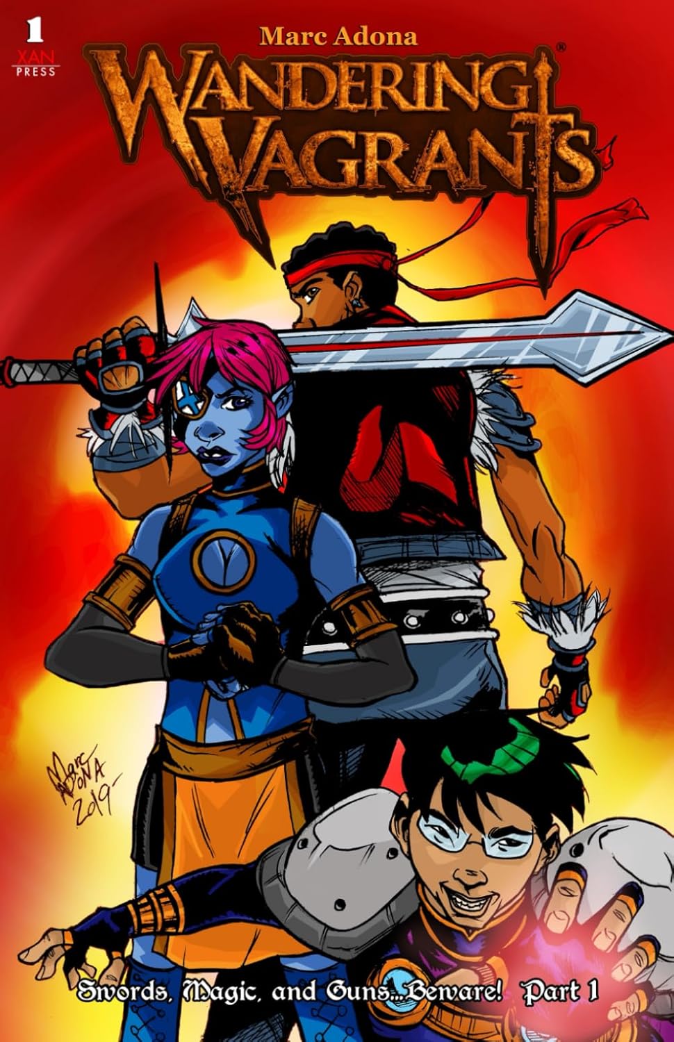 Wandering Vagrants: Swords, Magic, and Guns...Beware! Part 1 (Independently published)
Wandering Vagrants: Swords, Magic, and Guns...Beware! Part 1 (Independently published)