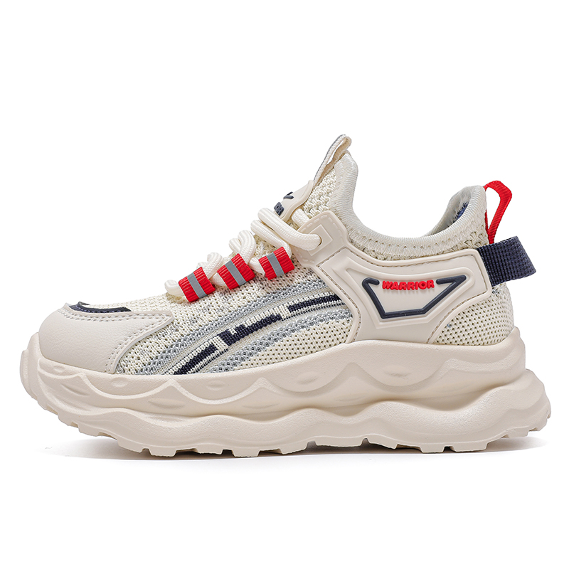 Детские повседневные кроссовки серии Cloud Sail с противоскользящей подошвой, легкой амортизацией и защитой от ударов WARRIOR, бежевый
Детские повседневные кроссовки серии Cloud Sail с противоскользящей подошвой, легкой амортизацией и защитой от ударов WARRIOR, бежевый