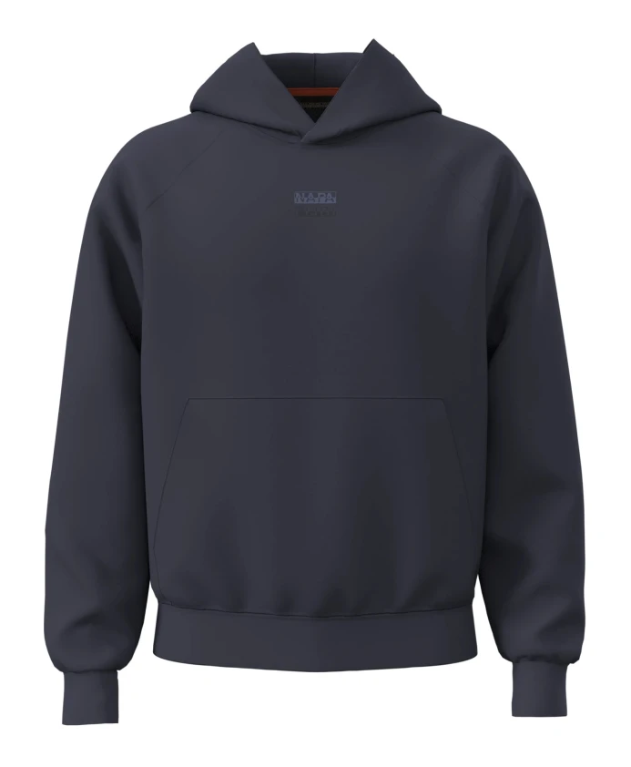 Худи из французского махрового трикотажа с рельефным логотипом Napapijri, синий
Худи из французского махрового трикотажа с рельефным логотипом Napapijri, синий