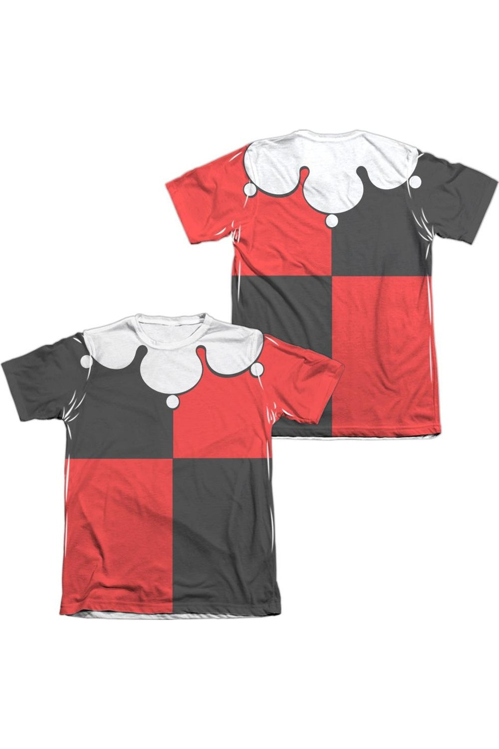 Костюм Бэтмена Квинна (принт спереди/сзади) для взрослых, футболка с коротким рукавом из полиэстера/хлопка Gildan, белый
Костюм Бэтмена Квинна (принт спереди/сзади) для взрослых, футболка с коротким рукавом из полиэстера/хлопка Gildan, белый