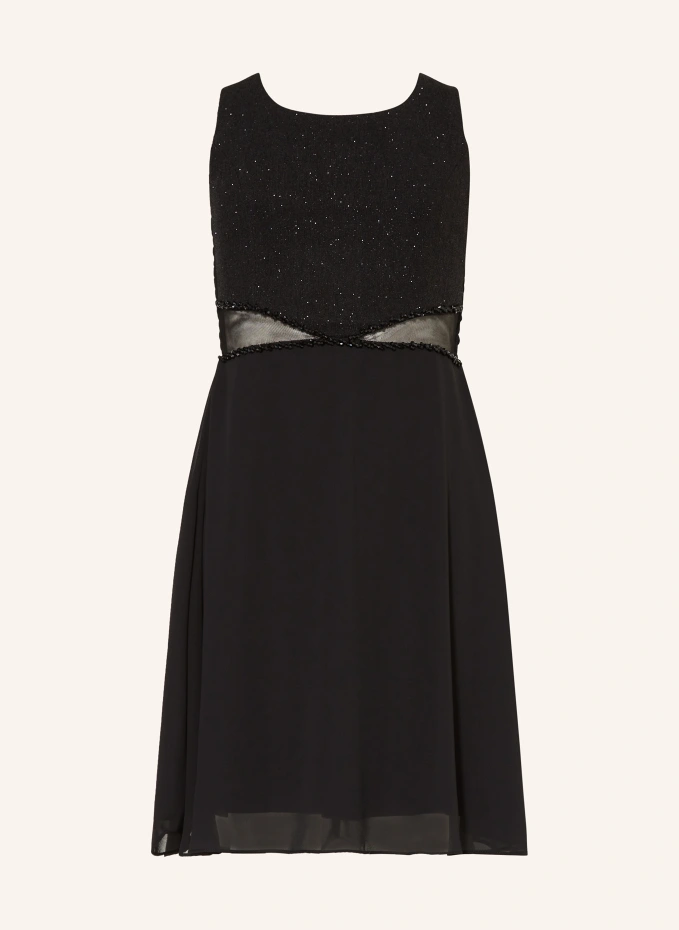 Платье из блестящей пряжи и вырезов G.O.L. Finest Collection, черный
Платье из блестящей пряжи и вырезов G.O.L. Finest Collection, черный