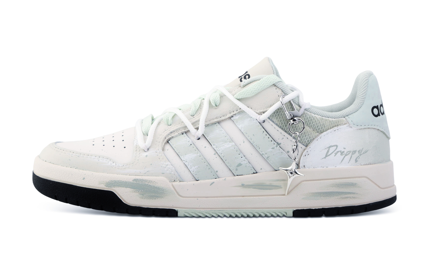 Adidas Neo Кроссовки для скейтбординга Entrap Drippy Tea Square с низким верхом, износостойкие, унисекс, зелено-белый
Adidas Neo Кроссовки для скейтбординга Entrap Drippy Tea Square с низким верхом, износостойкие, унисекс, зелено-белый