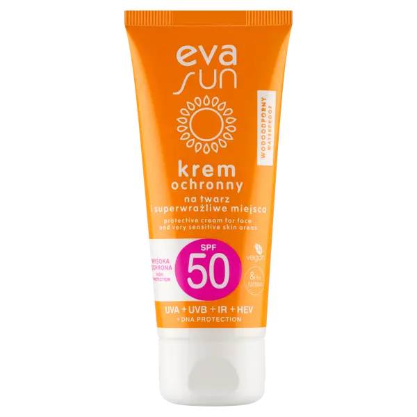 Крем для лица для чувствительных зон с spf50, 50 мл Eva Sun
Крем для лица для чувствительных зон с spf50, 50 мл Eva Sun