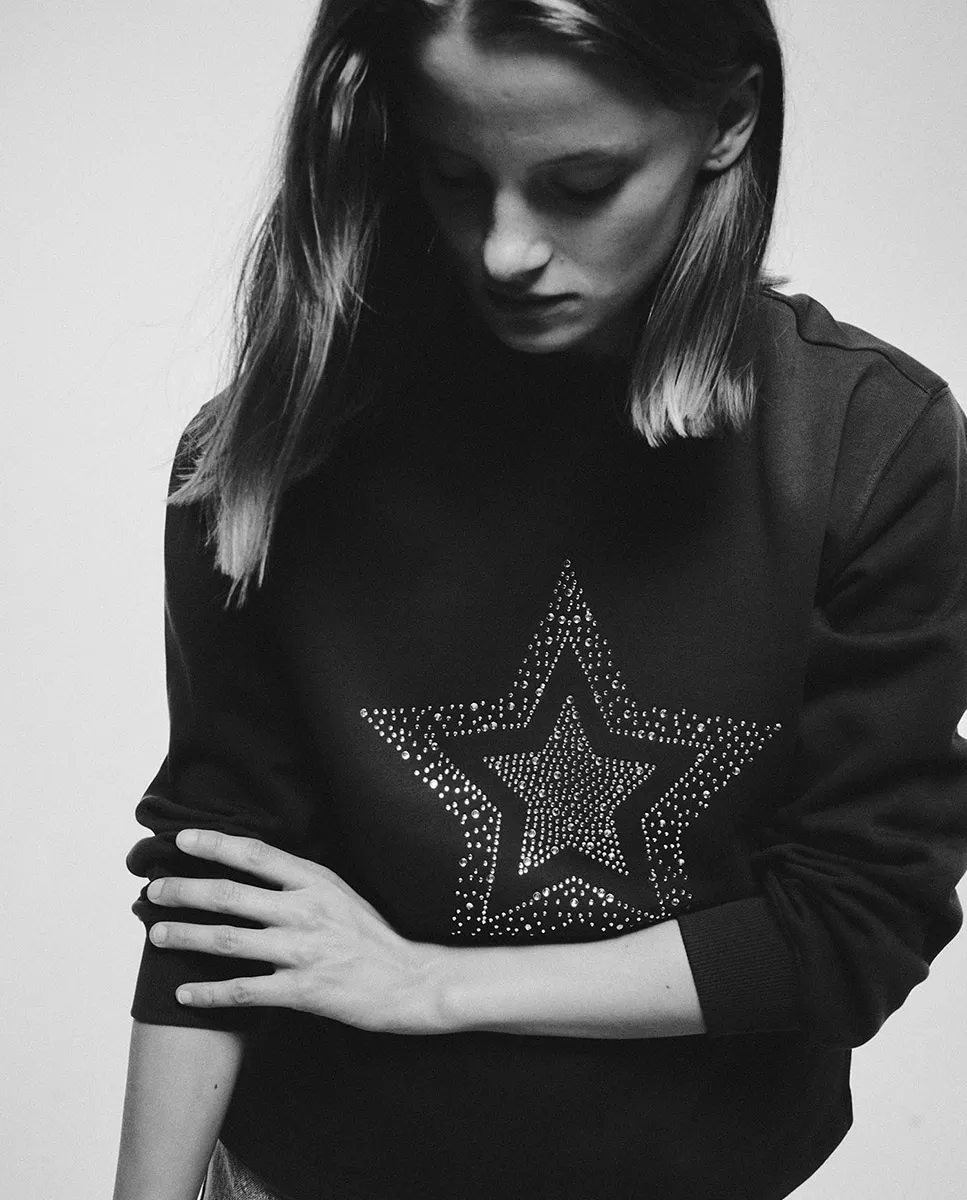 Толстовка с блестящей звездой Sfera, темно-серый
Толстовка с блестящей звездой Sfera, темно-серый