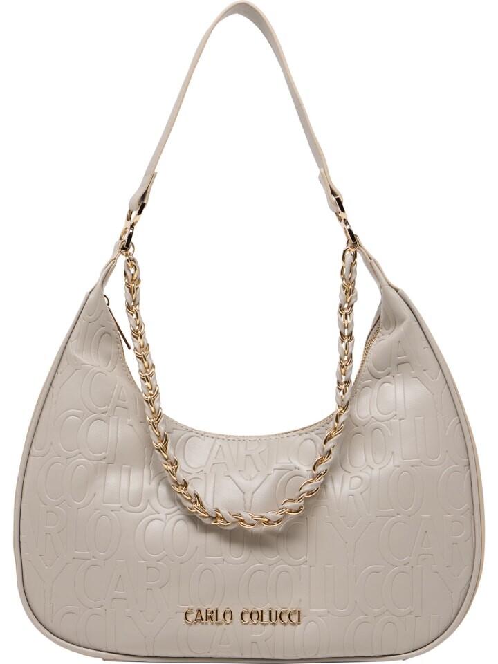 Наплечная сумка Carlo Colucci Schultertasche Dolzani, серый 
Наплечная сумка Carlo Colucci Schultertasche Dolzani, серый