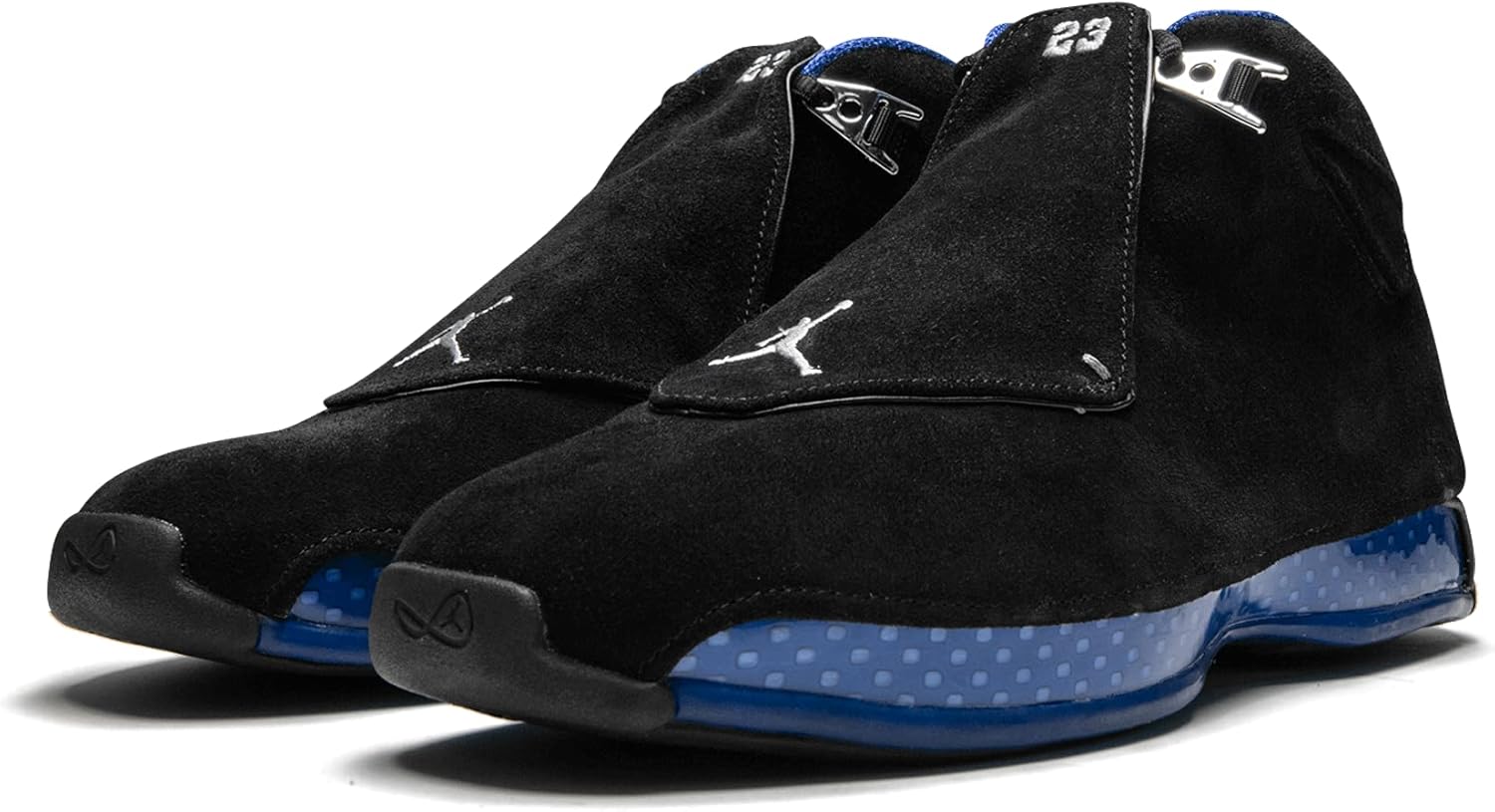 Мужские кроссовки Air Jordan Nike Air 18 Retro Red AA2494-601, Black, Metallic Silver
Мужские кроссовки Air Jordan Nike Air 18 Retro Red AA2494-601, Black, Metallic Silver