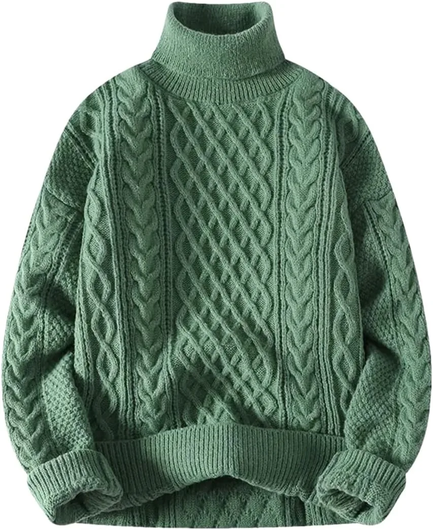 Мужской длинный свитер-водолазка из хлопка Fnfmrfmr
Мужской длинный свитер-водолазка из хлопка Fnfmrfmr