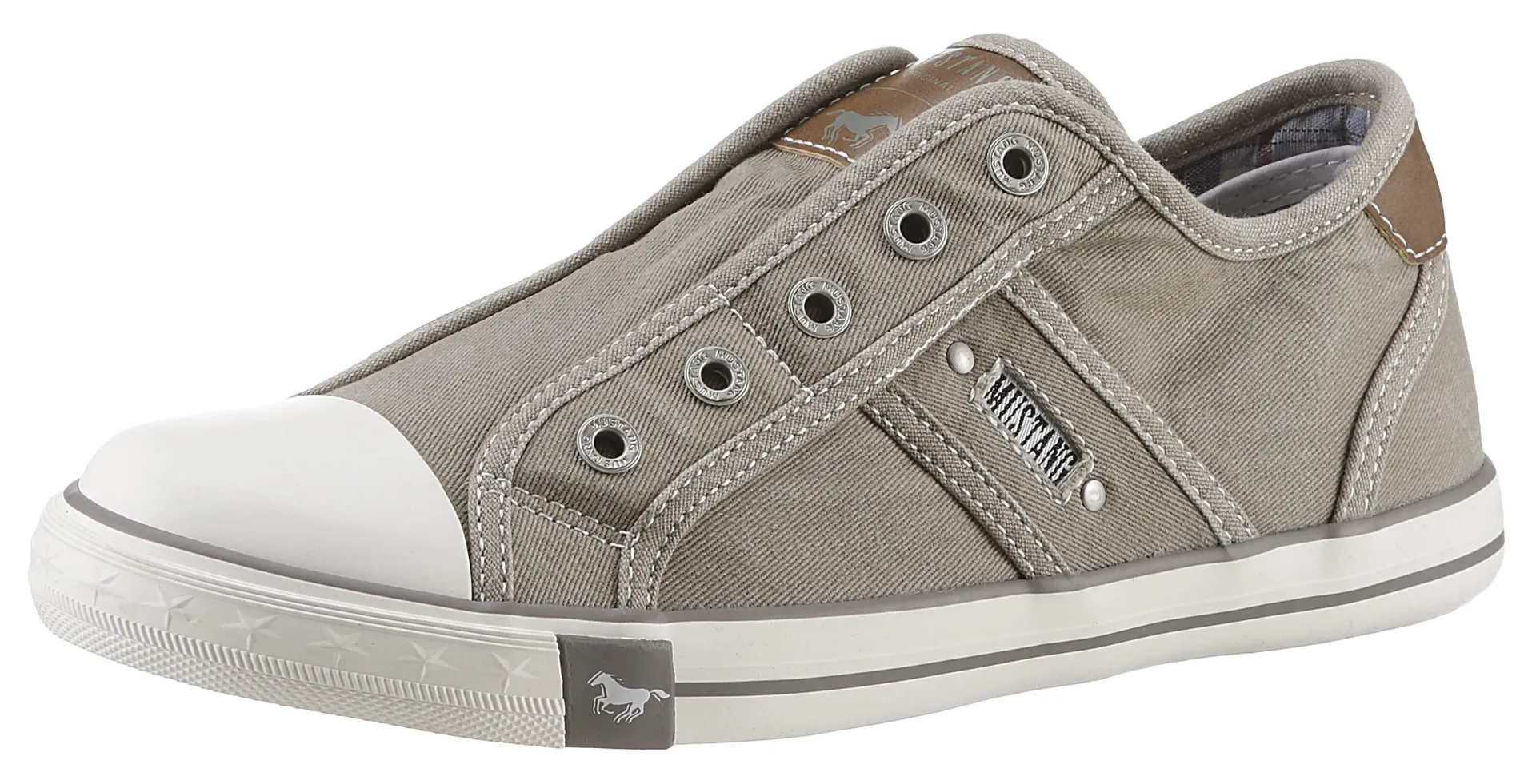 Mustang Shoes слипоны, тапочки, летняя обувь, повседневная обувь на практичной резинке, коричневый
Mustang Shoes слипоны, тапочки, летняя обувь, повседневная обувь на практичной резинке, коричневый