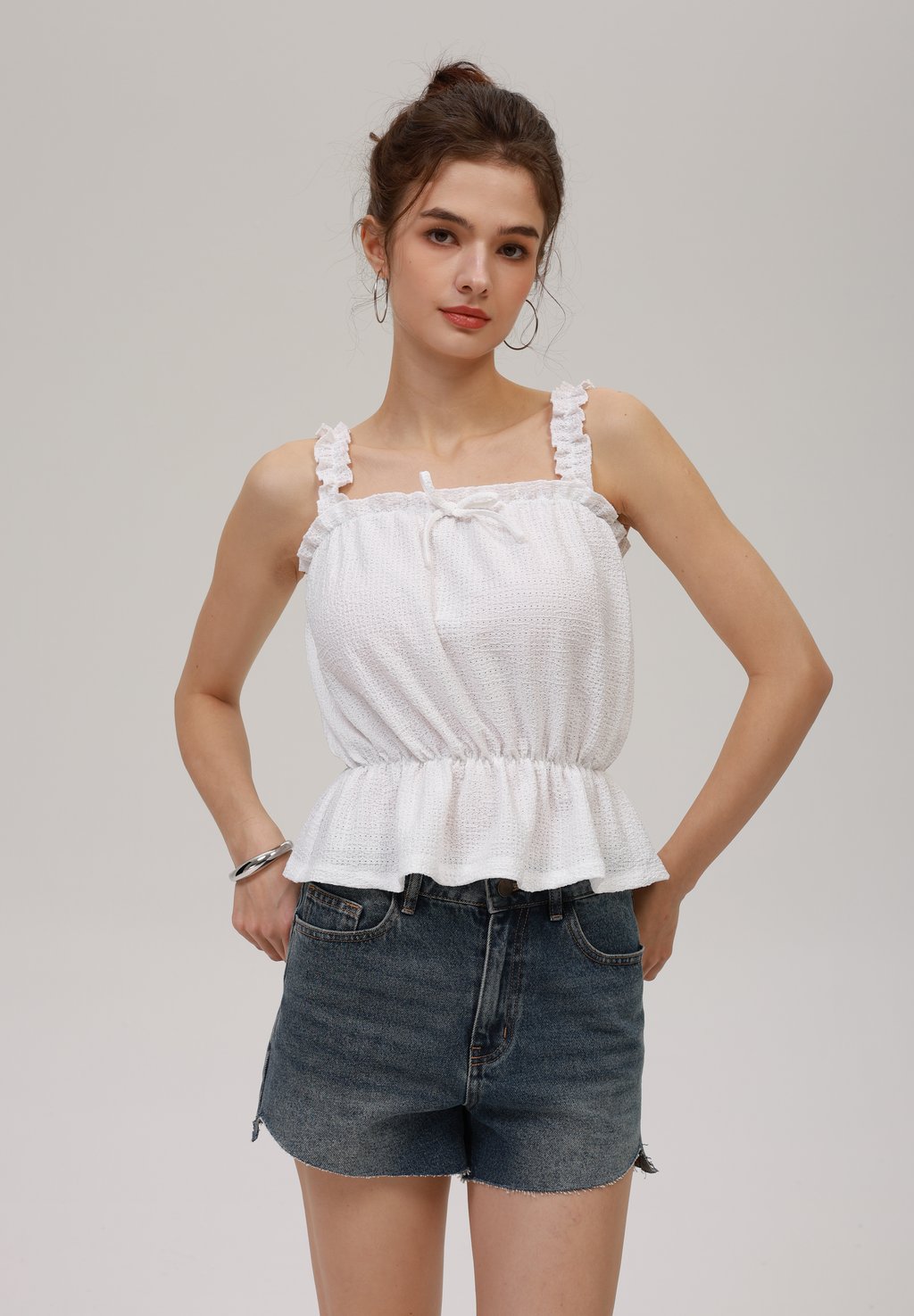 Топ Even&Odd, белый 
Топ Even&Odd, белый