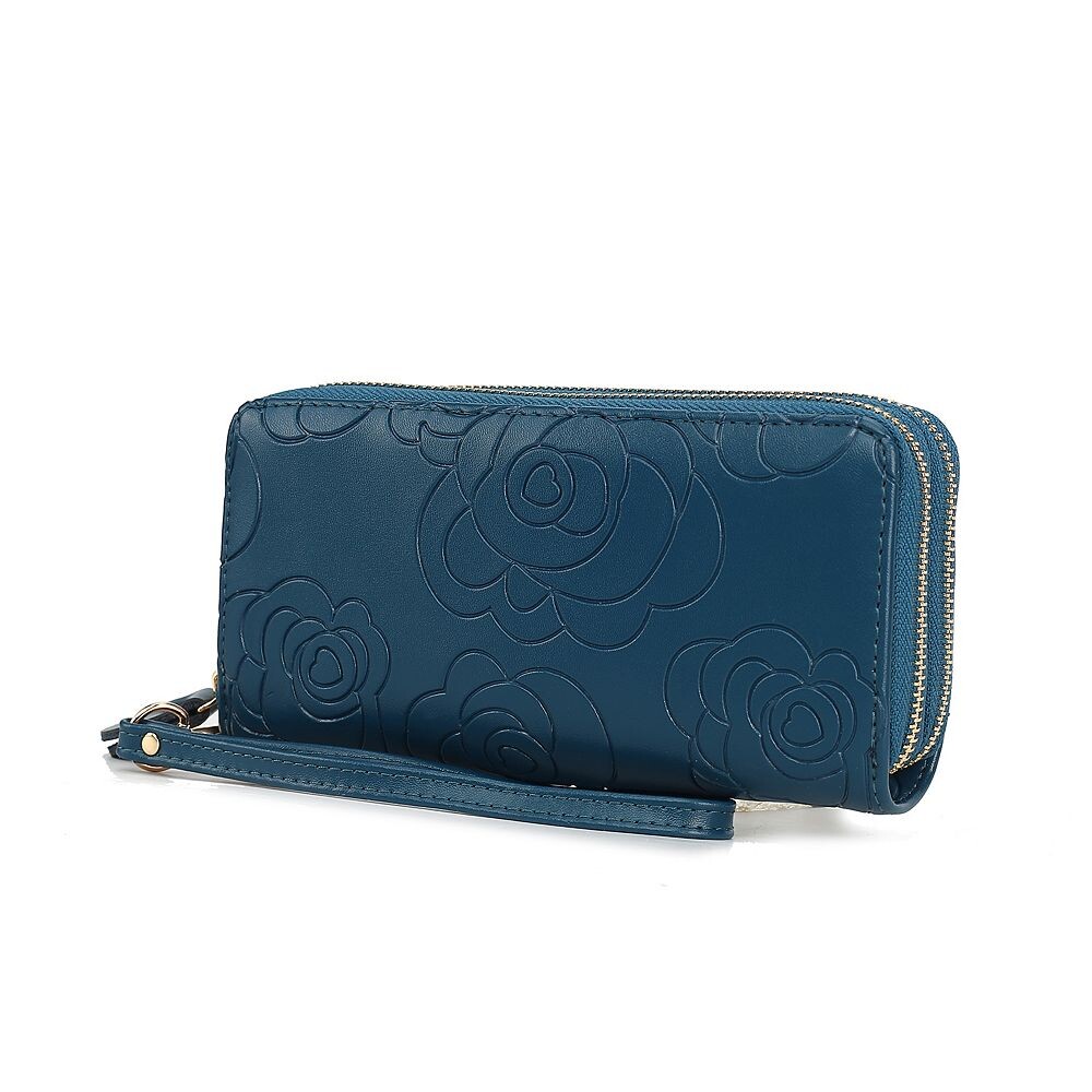 MKF Collection Женский кошелек на руку Ellie Genuine с цветочным тиснением от Mia K, цвет Teal
MKF Collection Женский кошелек на руку Ellie Genuine с цветочным тиснением от Mia K, цвет Teal