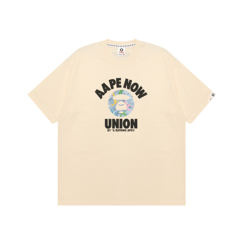 Футболка с коротким рукавом A Bathing APE Moonface Logo Aape, Ecru Ivn, Бежевый, Футболка с коротким рукавом A Bathing APE Moonface Logo Aape, Ecru Ivn
Футболка с коротким рукавом A Bathing APE Moonface Logo Aape, Ecru Ivn, Бежевый, Футболка с коротким рукавом A Bathing APE Moonface Logo Aape, Ecru Ivn