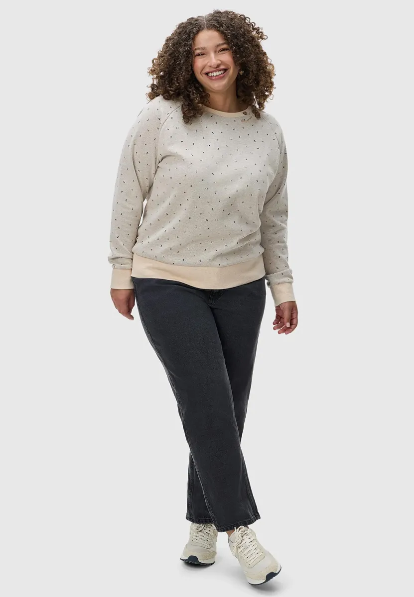 Свитер с круглым вырезом Ragwear "Johanka Triangles Plus", модный женский свитер с принтом по всей поверхности, бежевый
Свитер с круглым вырезом Ragwear "Johanka Triangles Plus", модный женский свитер с принтом по всей поверхности, бежевый