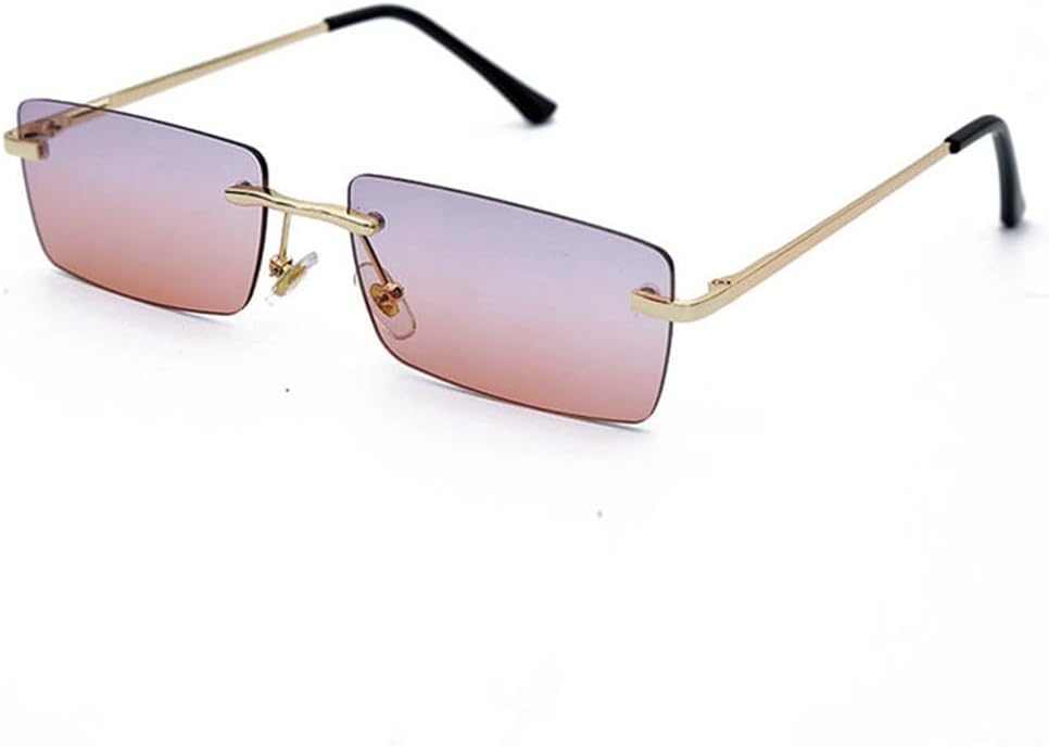 Женские прямоугольные солнцезащитные очки в стиле ретро, мужские солнцезащитные очки без оправы, поляризованные, с градиентным стеклом, защита от УФ-излучения UV400 VFDHN, Purple Pink
Женские прямоугольные солнцезащитные очки в стиле ретро, мужские солнцезащитные очки без оправы, поляризованные, с градиентным стеклом, защита от УФ-излучения UV400 VFDHN, Purple Pink