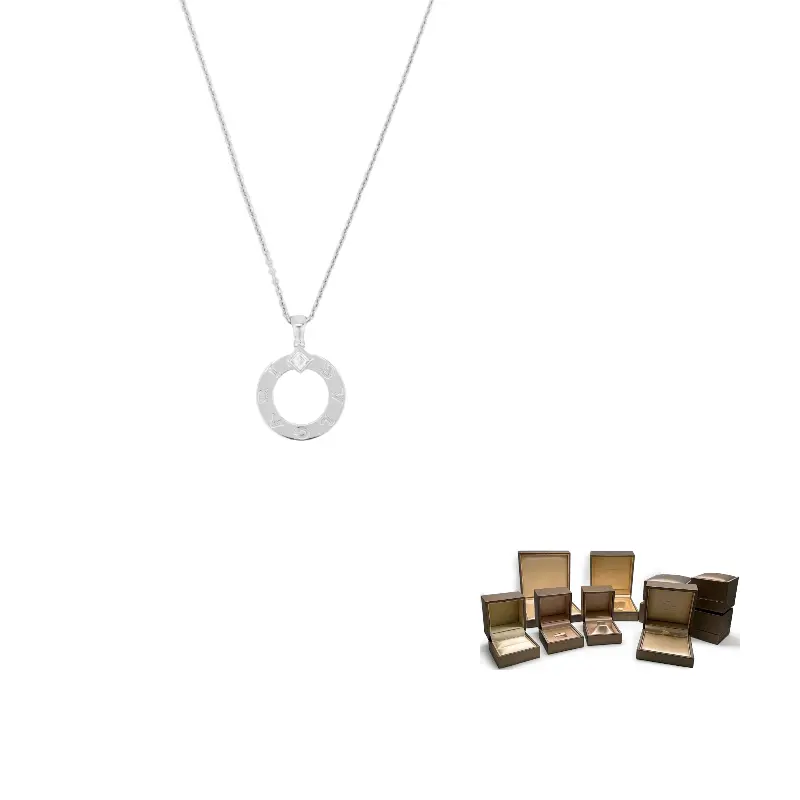 BVLGARI 18K Gold, Diamond, серебряное ожерелье для женщин
BVLGARI 18K Gold, Diamond, серебряное ожерелье для женщин