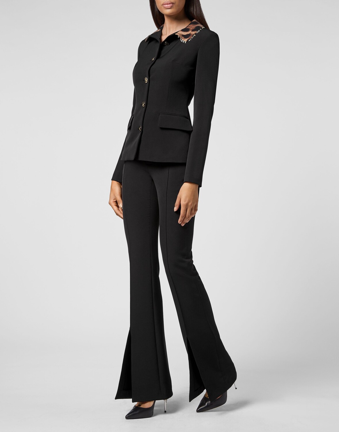 Куртка из кади с леопардовым принтом Philipp Plein, черный
Куртка из кади с леопардовым принтом Philipp Plein, черный