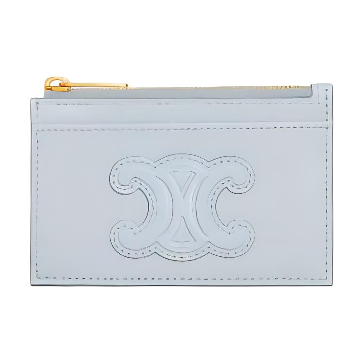 CELINE Блестящий кожаный картхолдер из телячьей кожи женский синий
CELINE Блестящий кожаный картхолдер из телячьей кожи женский синий