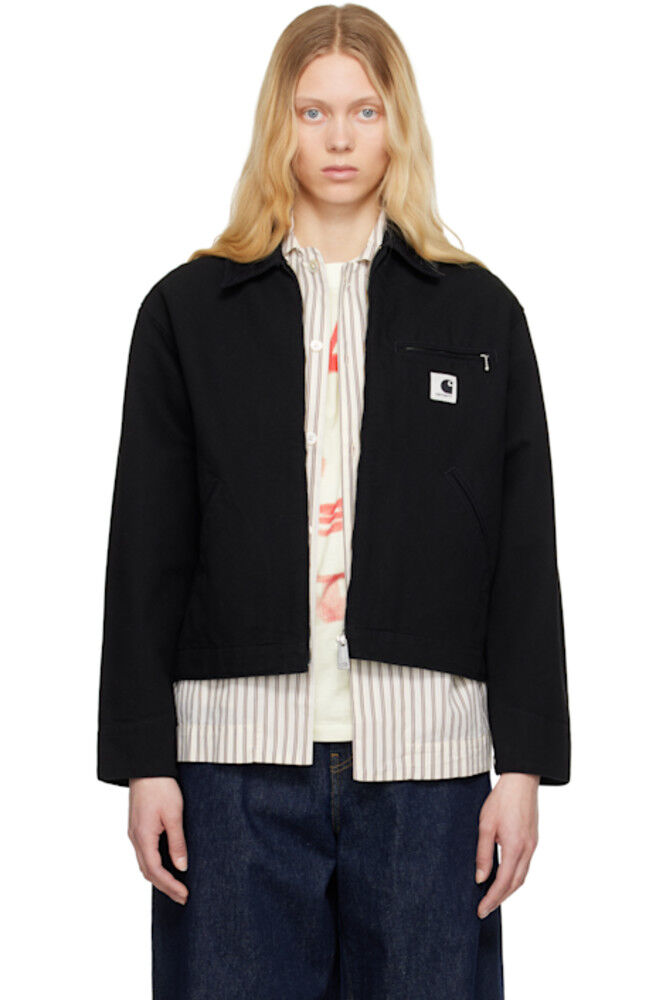 Черная куртка OG Detroit Carhartt Work In Progress 
Черная куртка OG Detroit Carhartt Work In Progress