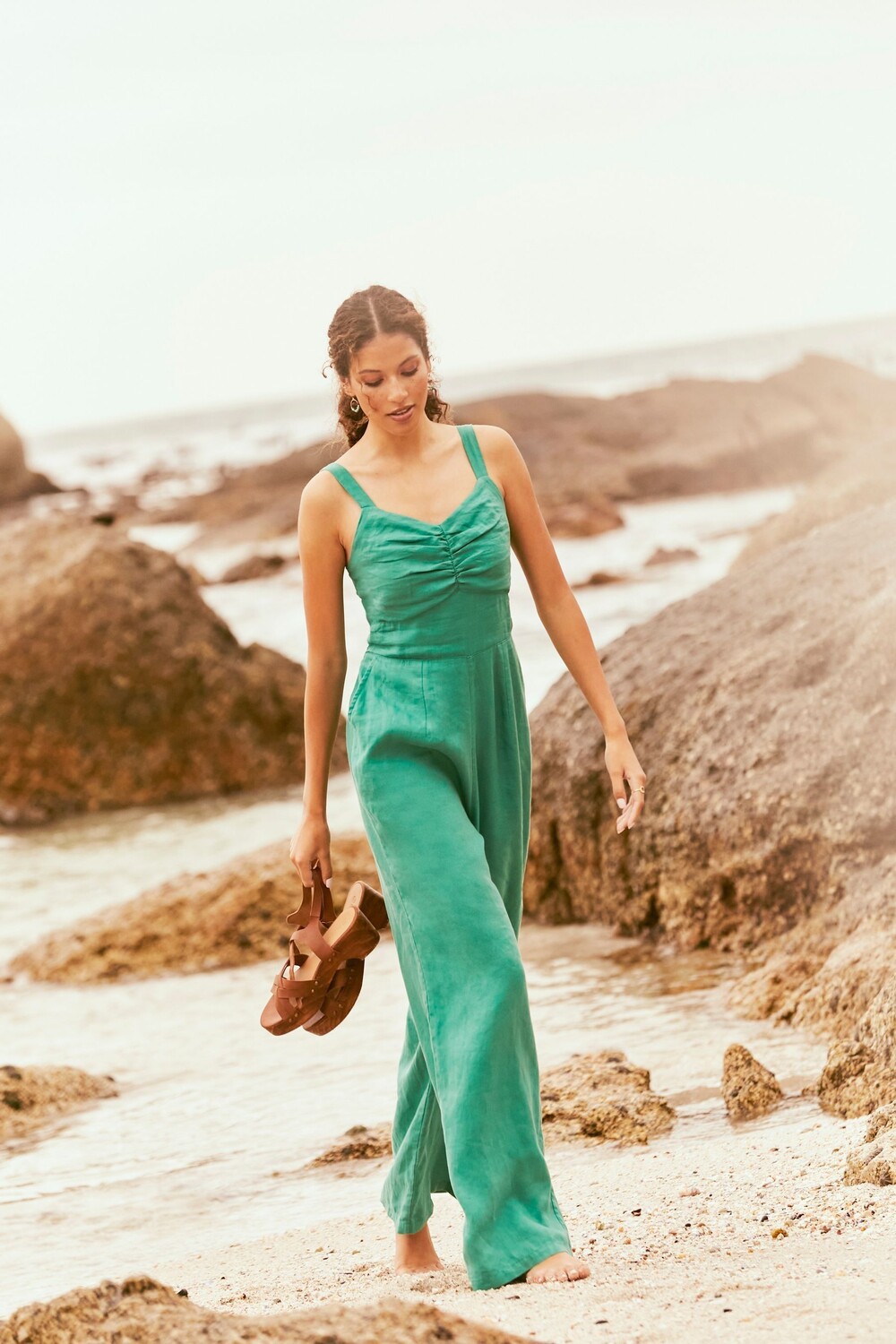 Льняной комбинезон FatFace Vic Fat Face, зеленый
Льняной комбинезон FatFace Vic Fat Face, зеленый