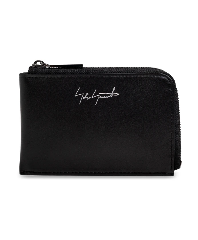 Кожаный кошелек Yohji Yamamoto, черный
Кожаный кошелек Yohji Yamamoto, черный