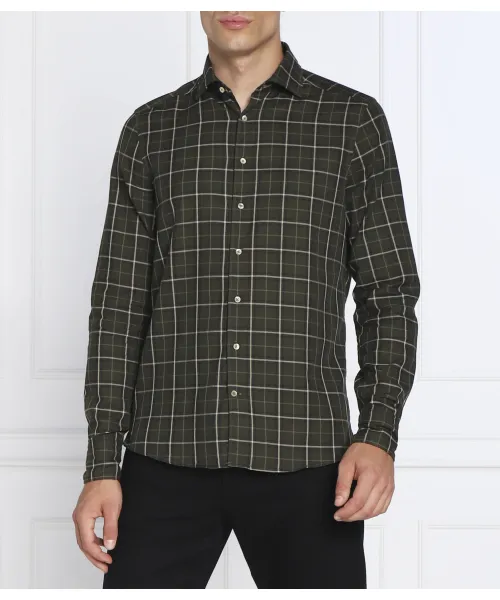 Рубашка Slim fit Stenströms, зеленый 
Рубашка Slim fit Stenströms, зеленый