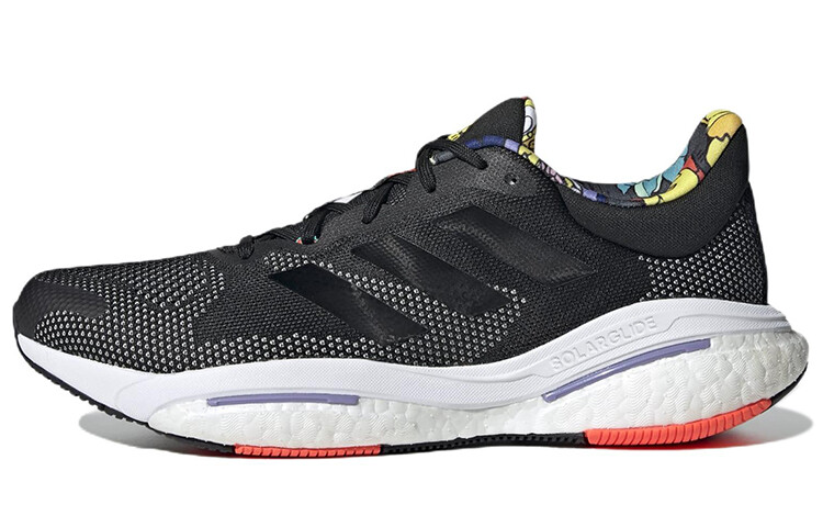 Кроссовки adidas Solarglide 5 Black Solar Red Purple 
Кроссовки adidas Solarglide 5 Black Solar Red Purple