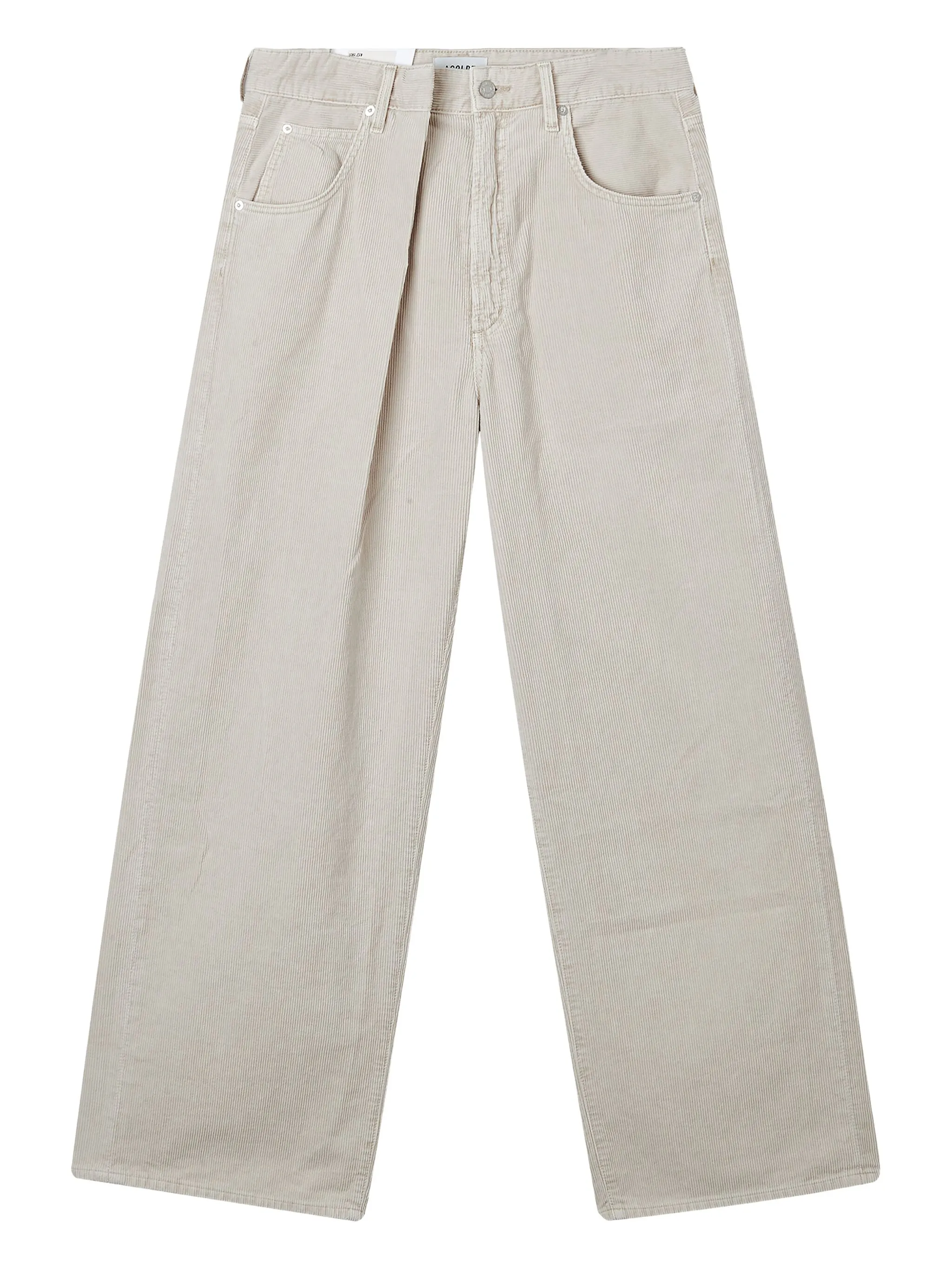 Вельветовые джинсы с плиссировкой Agolde, бежевый
Вельветовые джинсы с плиссировкой Agolde, бежевый