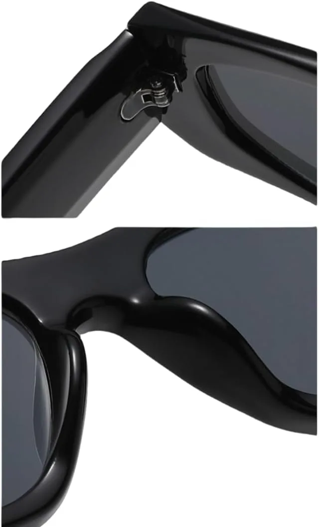 Женские солнцезащитные очки неправильной формы с леопардовым градиентом и защитой от УФ-излучения UV400. Мужские солнцезащитные очки в стиле панк UUPTTPL, Black Black
Женские солнцезащитные очки неправильной формы с леопардовым градиентом и защитой от УФ-излучения UV400. Мужские солнцезащитные очки в стиле панк UUPTTPL, Black Black