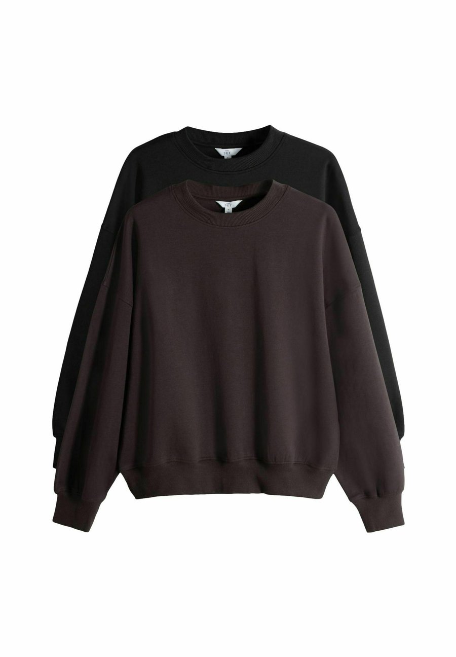 Толстовка THE SET 2 PACK CREW NECK, Brown/Black/Brown
Толстовка THE SET 2 PACK CREW NECK, Brown/Black/Brown