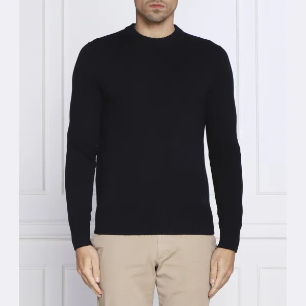 Шерстяной свитер классического кроя Kruy Boss, синий
Шерстяной свитер классического кроя Kruy Boss, синий