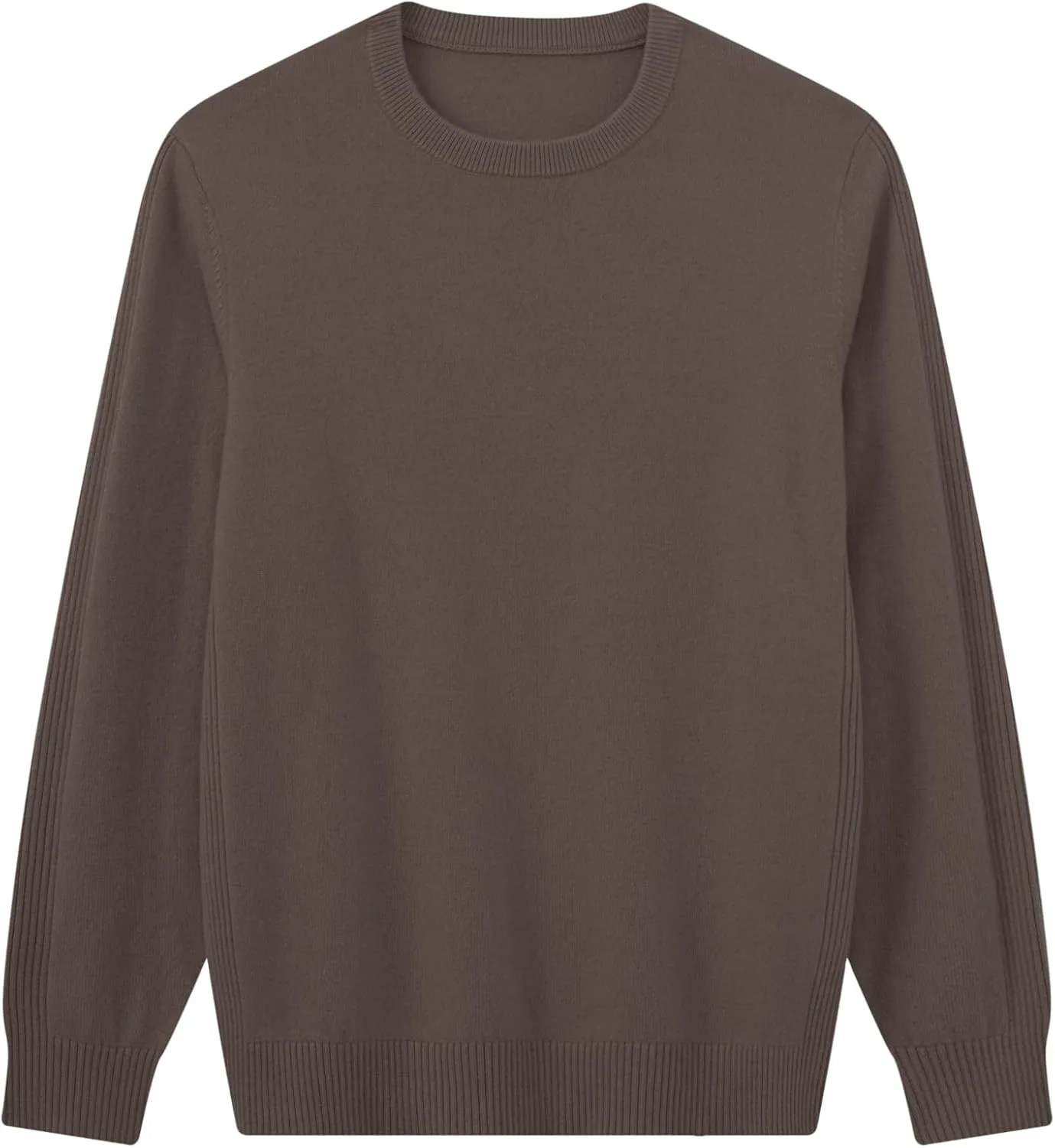 Мужской вязаный свитер с круглым вырезом ZHILI
Мужской вязаный свитер с круглым вырезом ZHILI