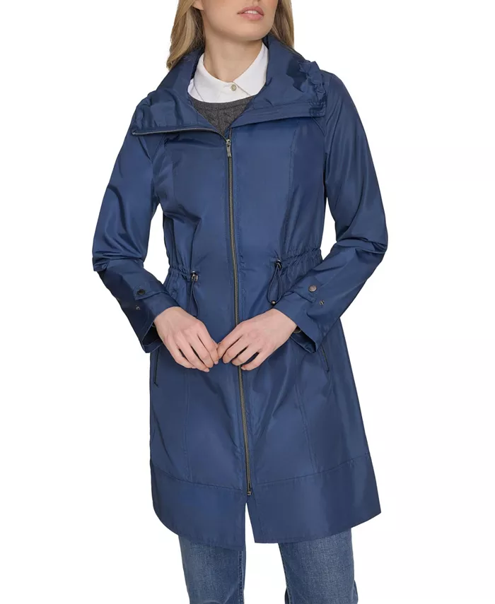 Женская дорожная куртка-дождевик 36 дюймов с золотой отделкой Cole Haan Signature, синий
Женская дорожная куртка-дождевик 36 дюймов с золотой отделкой Cole Haan Signature, синий
