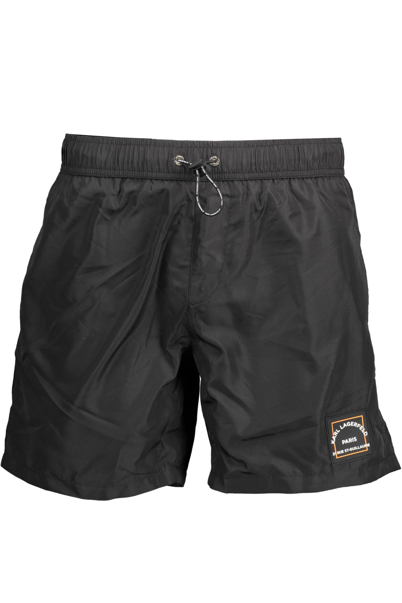 Мужские шорты Karl Lagerfeld Beachwear пляжные с нашивкой и логотипом, черный
Мужские шорты Karl Lagerfeld Beachwear пляжные с нашивкой и логотипом, черный
