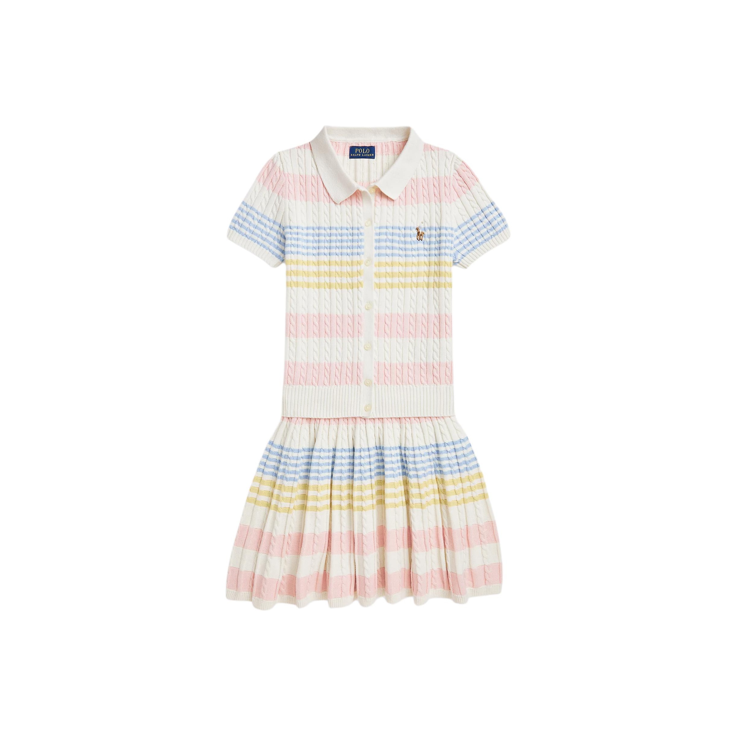 Polo Ralph Lauren Детский комплект с юбкой multicolor
Polo Ralph Lauren Детский комплект с юбкой multicolor