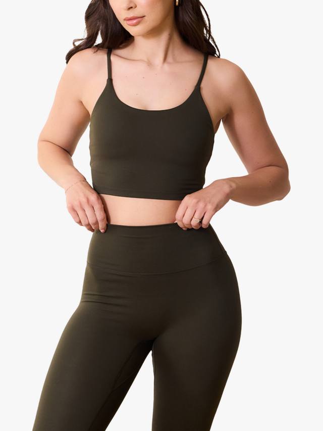 24/7 Revitalise облегающий спортивный бра Lovall, Deep Olive
24/7 Revitalise облегающий спортивный бра Lovall, Deep Olive