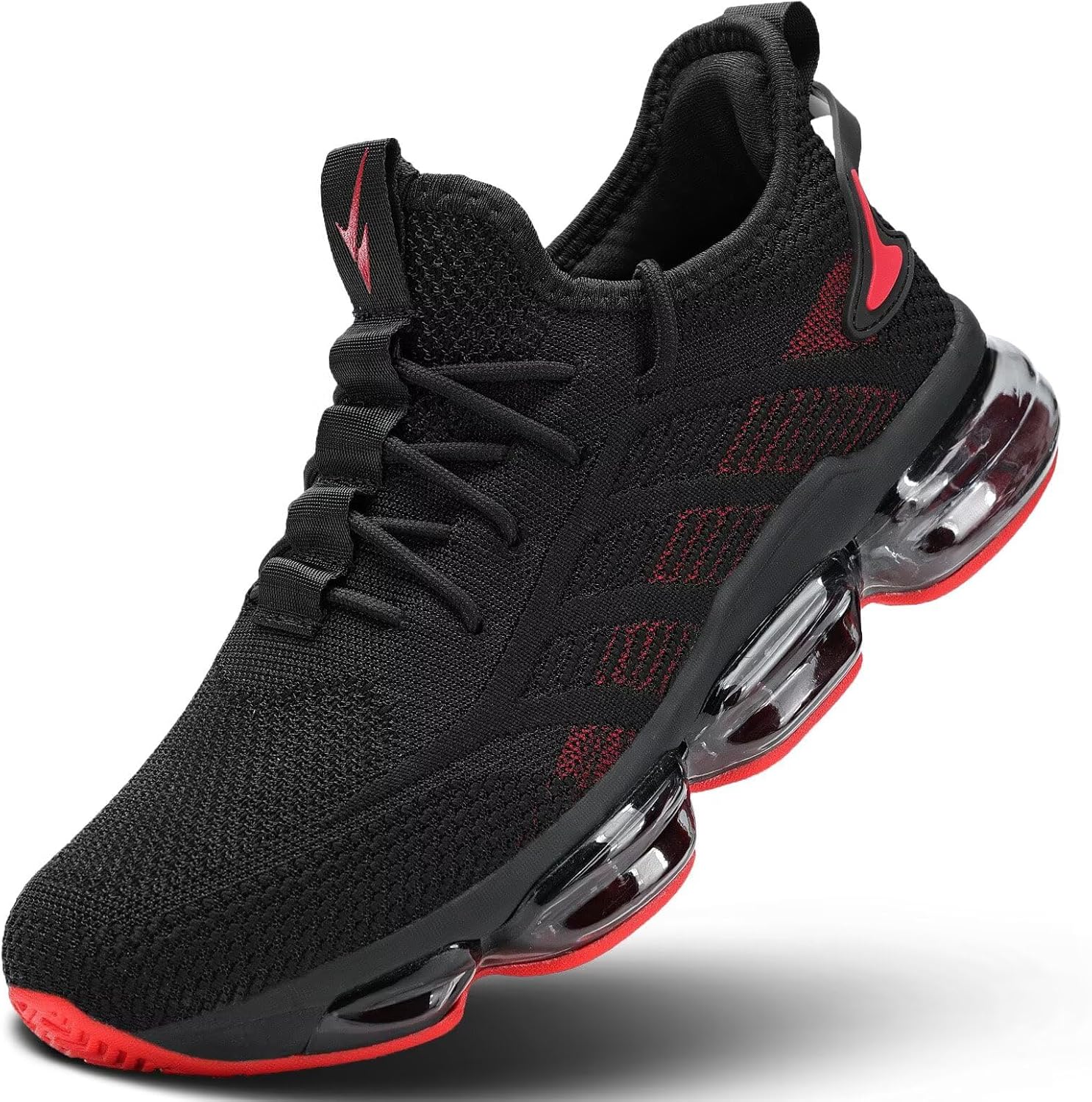 Мужские кроссовки Luogoks с воздушной подушкой, дышащие, для бега, тенниса и баскетбола, нескользящие, для тренировок, повседневного спорта и занятий в спортзале, удобные и стильные, черный/красный
Мужские кроссовки Luogoks с воздушной подушкой, дышащие, для бега, тенниса и баскетбола, нескользящие, для тренировок, повседневного спорта и занятий в спортзале, удобные и стильные, черный/красный